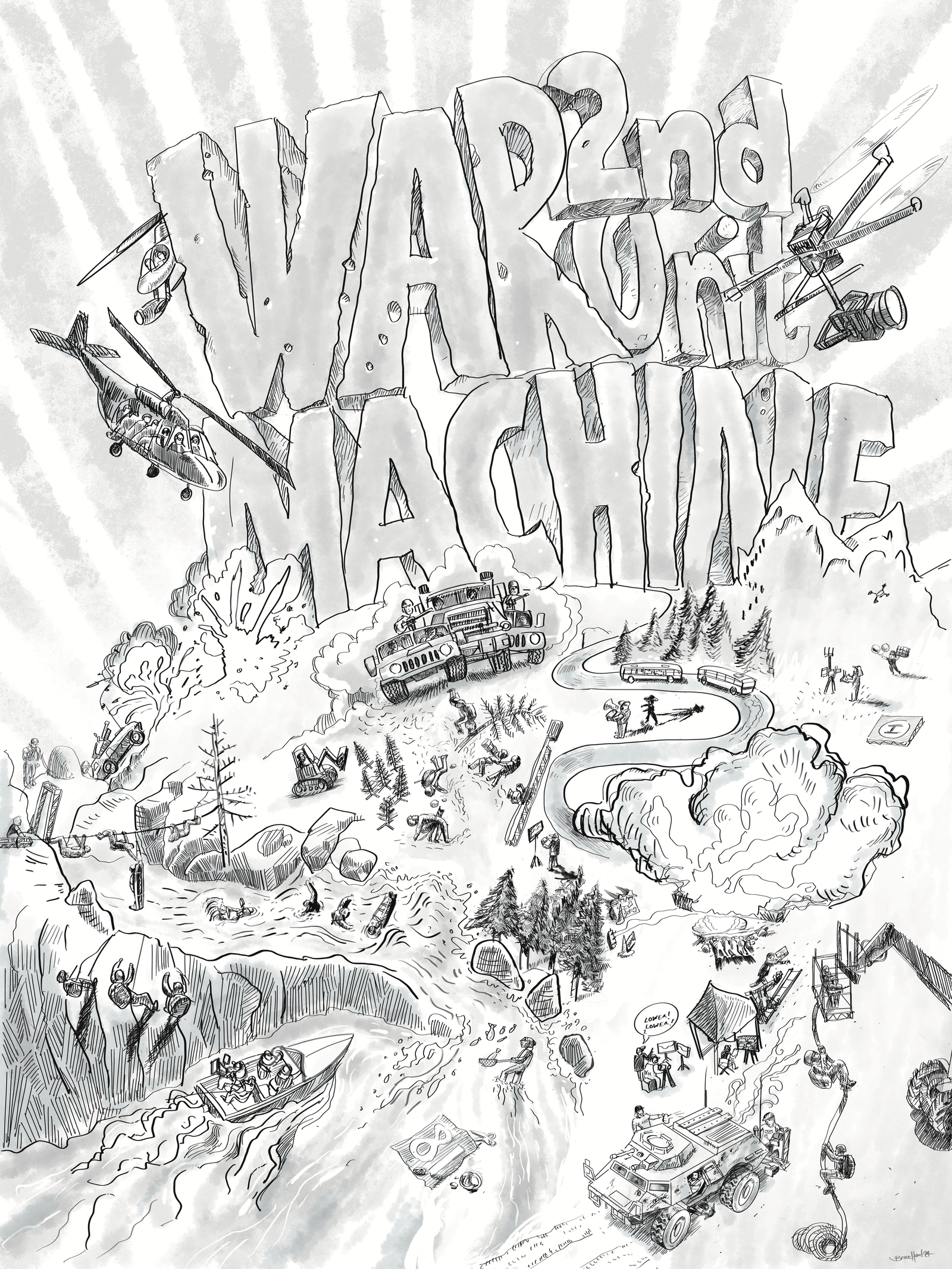 War Machine 2nd Unit Director Bruce Hunt